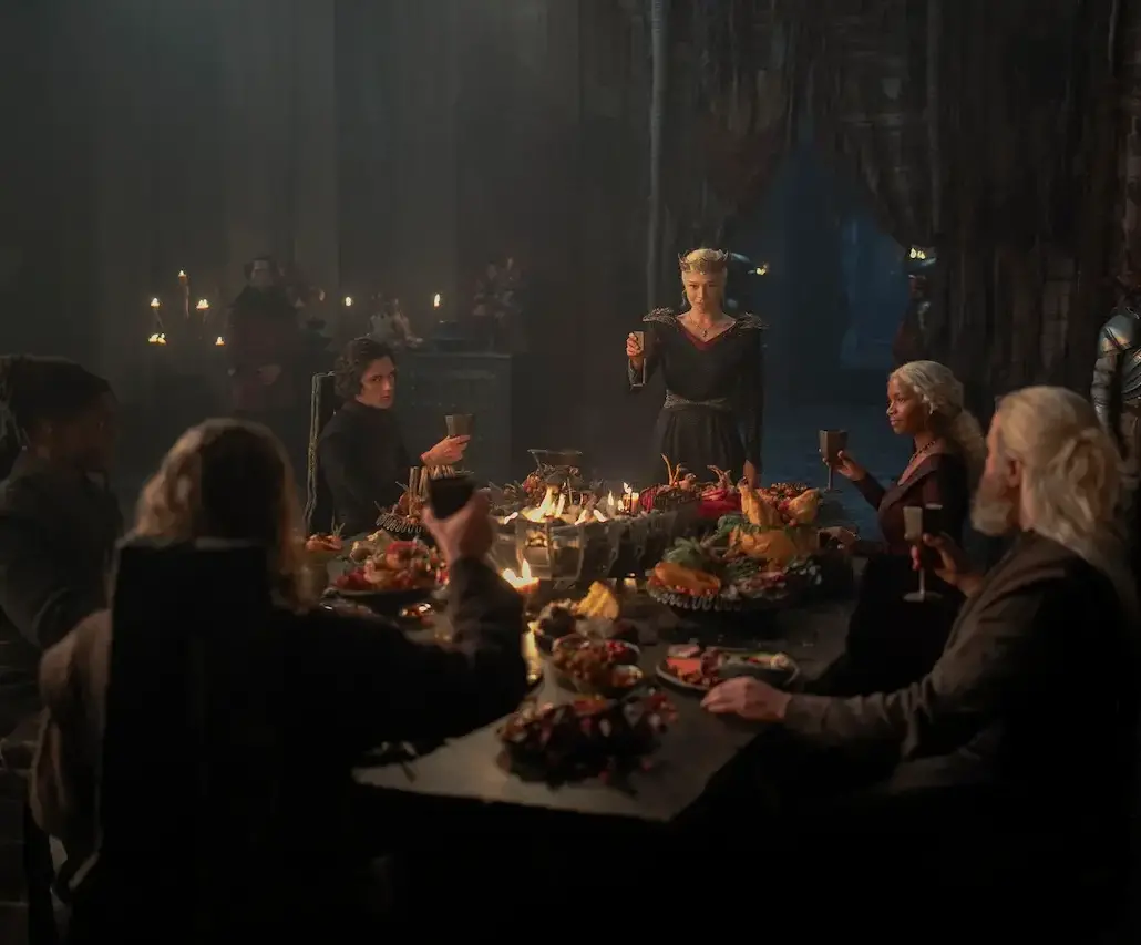 Rhaenyra nel finale di House of the Dragon 2