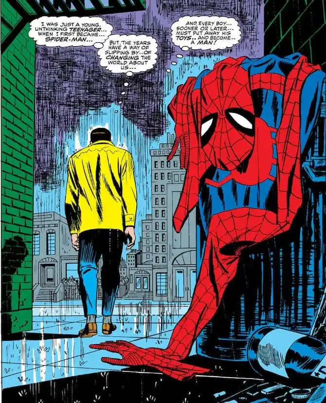 Spider-Man No More tavola