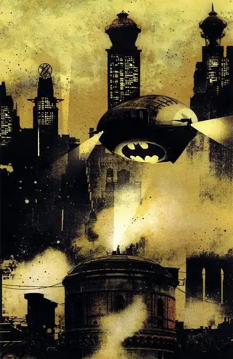 Batman di John Van Fleet tavola