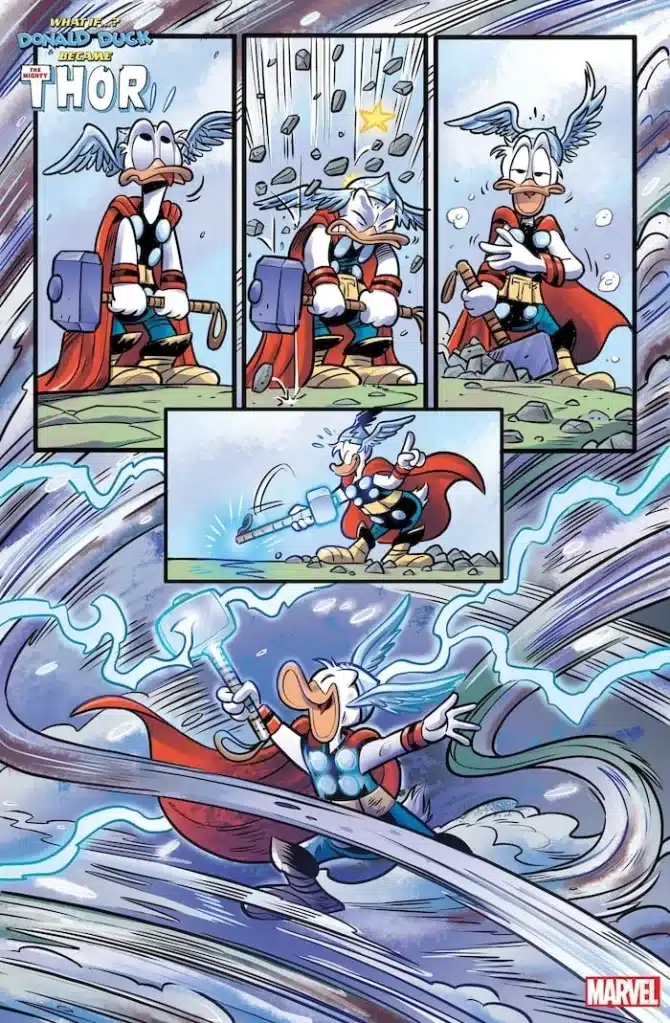 Paperino diventa Thor