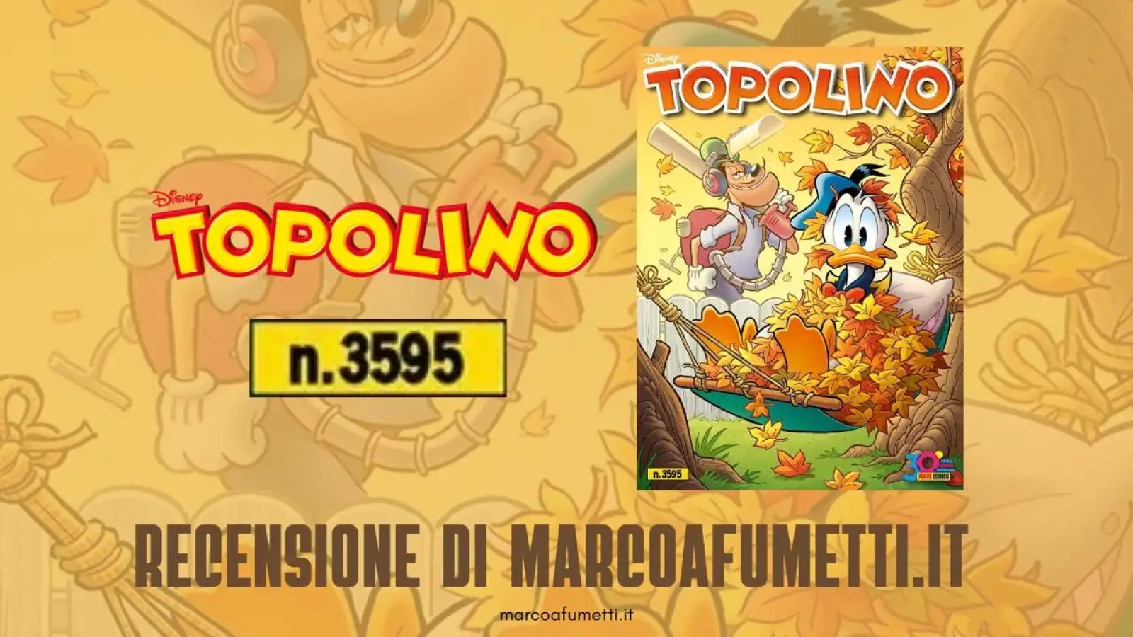 Recensione Topolino 3595 cover
