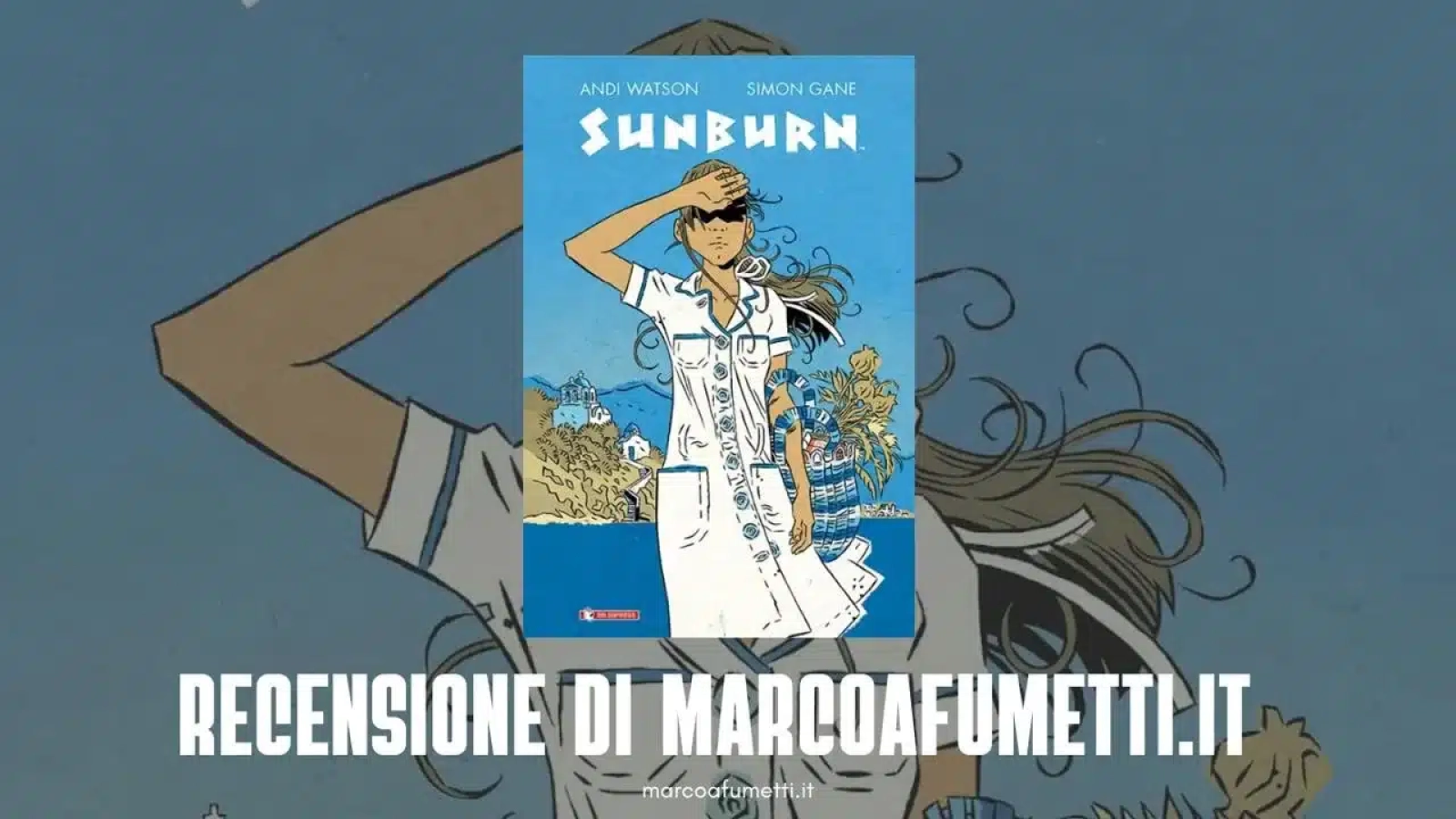 Sunburn cover recensione marcoafumetti