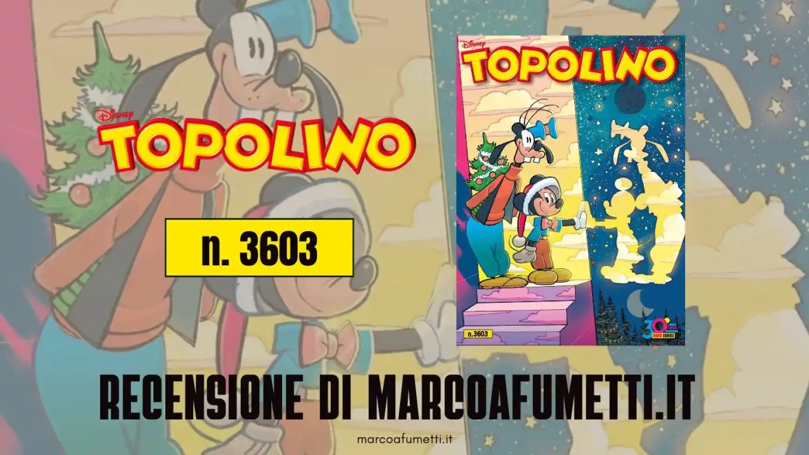 Recensione Topolino 3603 cover marcoafumetti