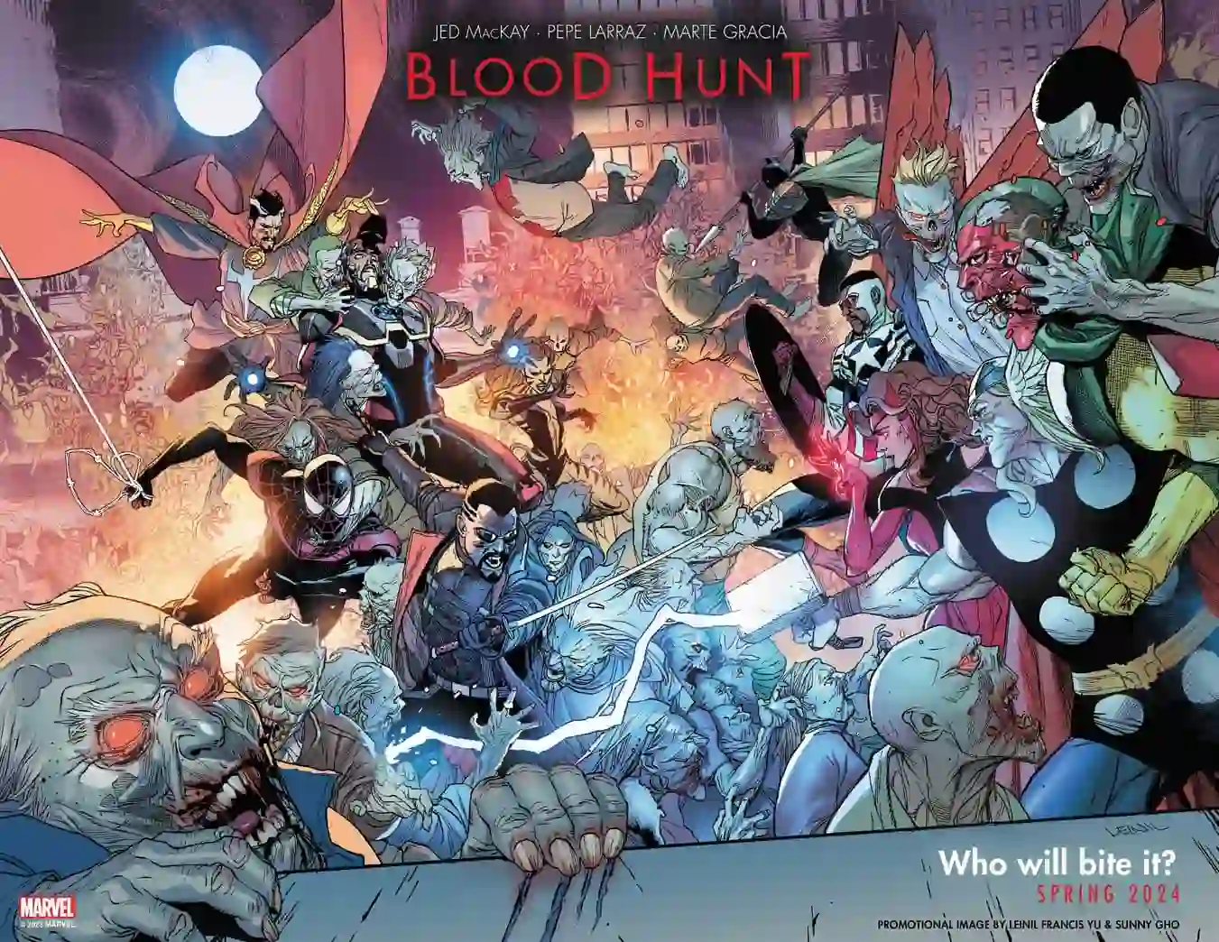 Blood Hunt Marvel foto promo