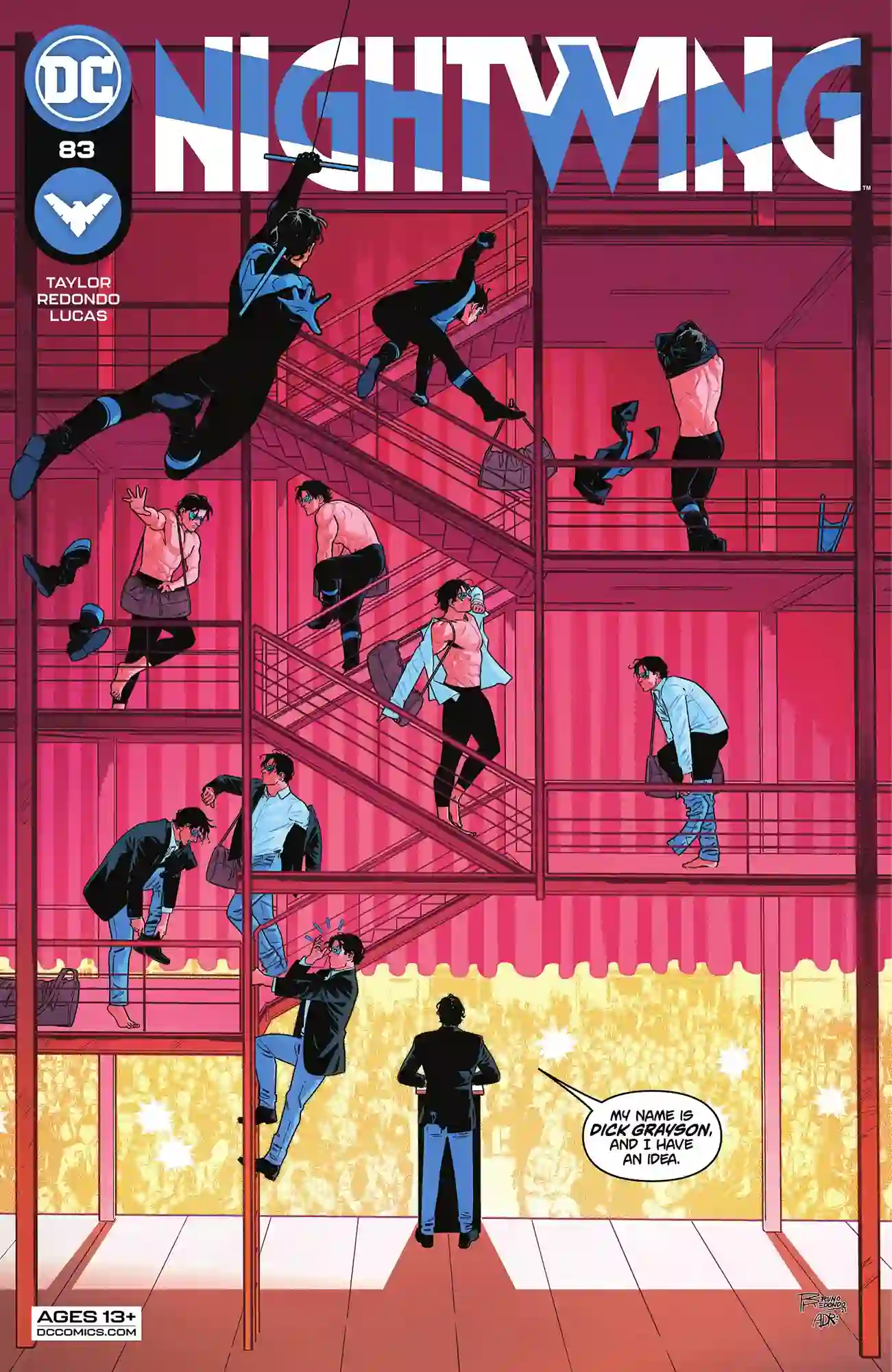 Nightwing Tom Taylor panel