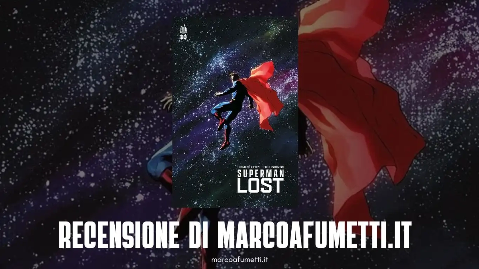 Superman Lost cover recensione