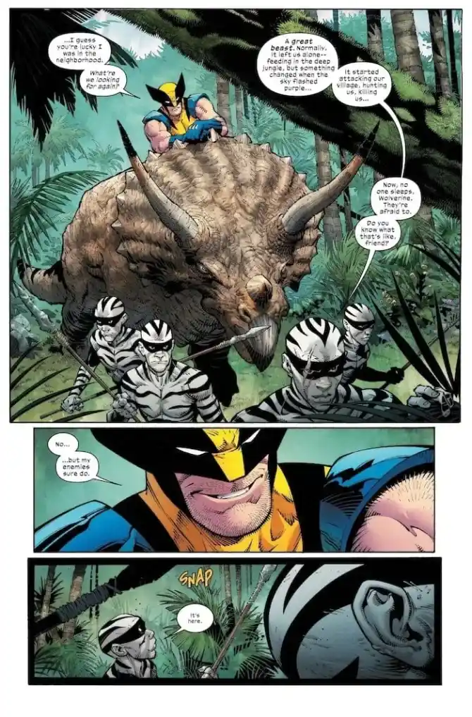 Wolverine Vendetta tavola