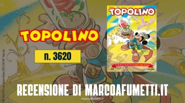 Topolino 3620 cover recensione marcoafumetti