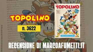 Topolino 3622 cover recensione marcoafumetti