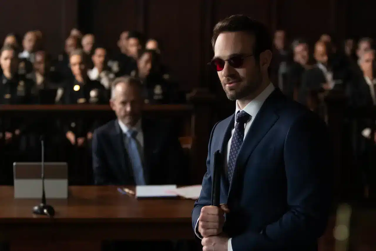 Daredevil: Rinascita scena con Matt Murdock