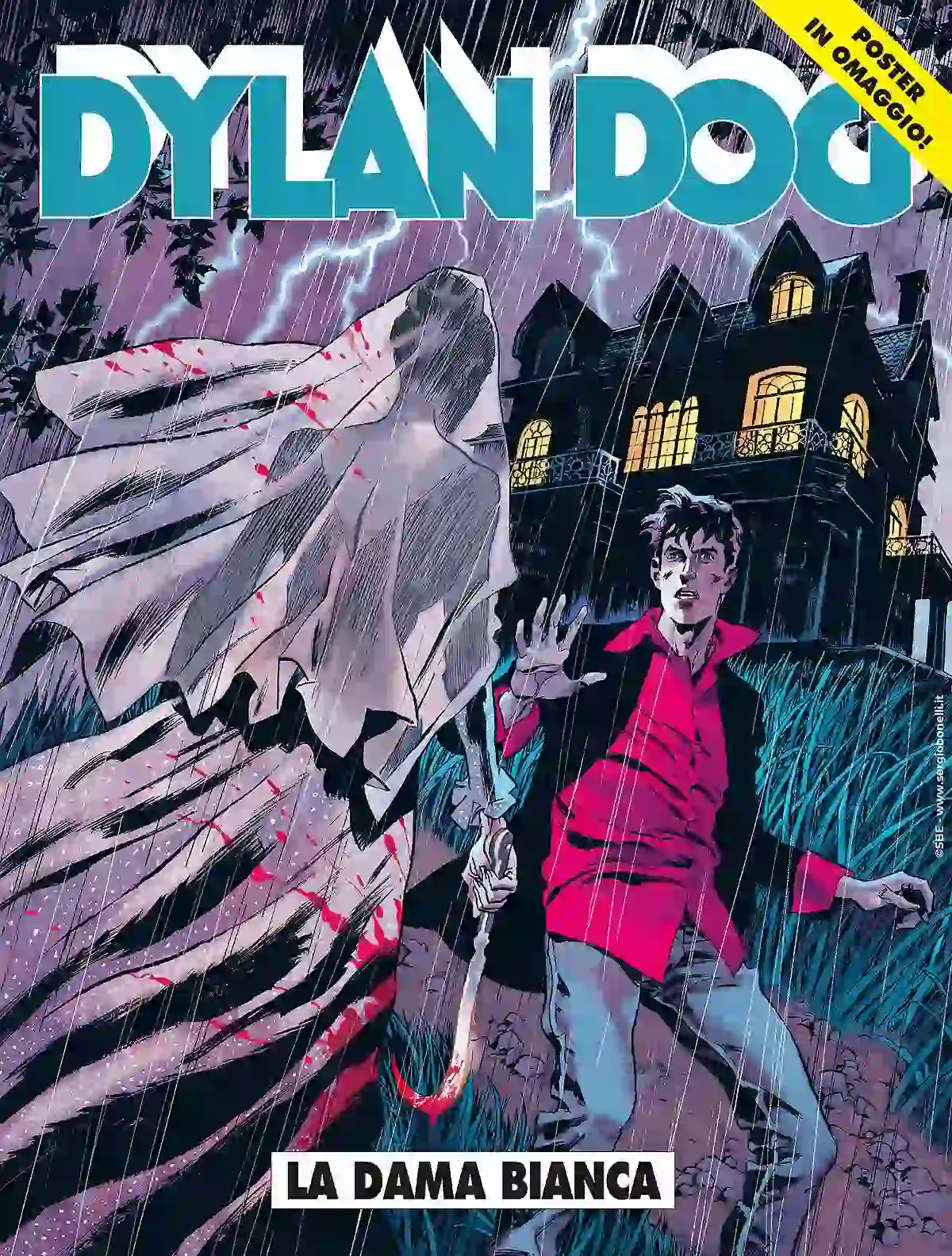 Dylan Dog 464 La dama bianca cover