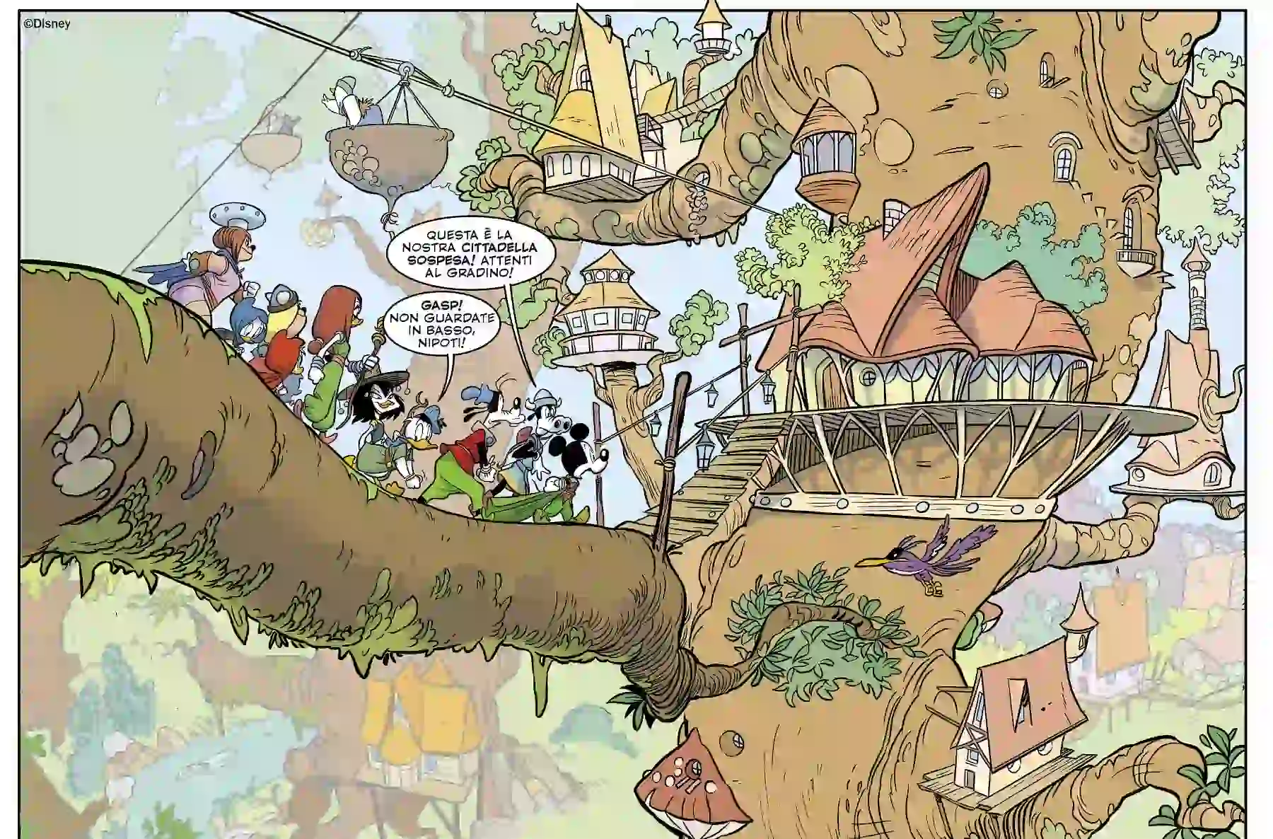 Ducktopia Topolino tavola