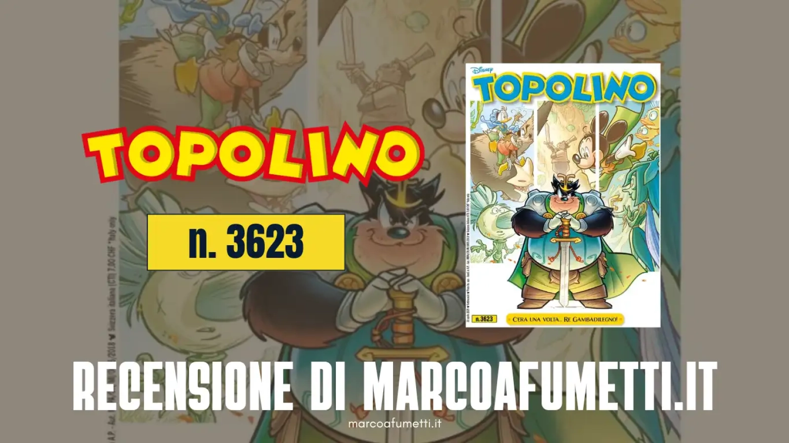 Topolino 3623 recensione marcoafumetti