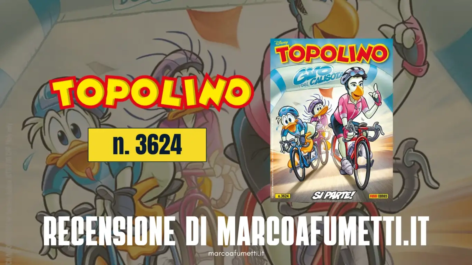 Topolino 3624 cover recensione