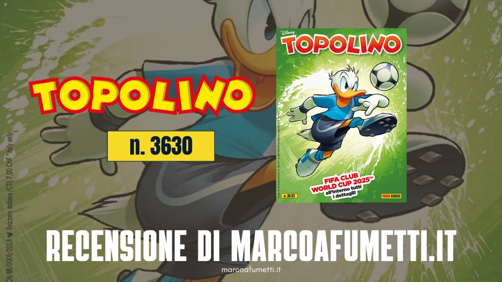 Topolino 3630 cover recensione