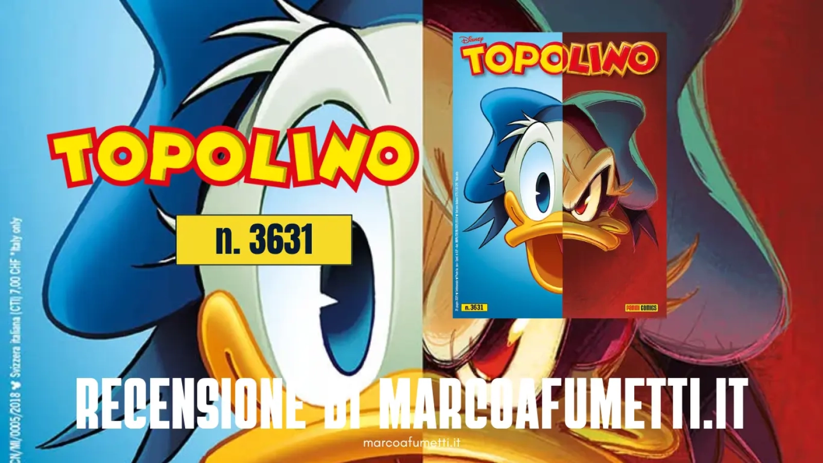 Topolino 3631 cover recensione