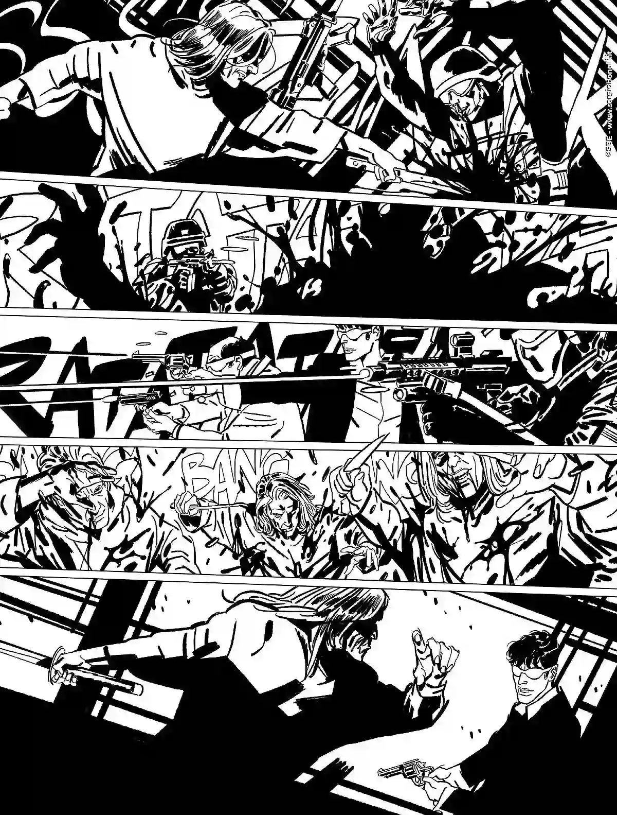 Dylan Dog 466 bis Gli Illuminati tavola 1