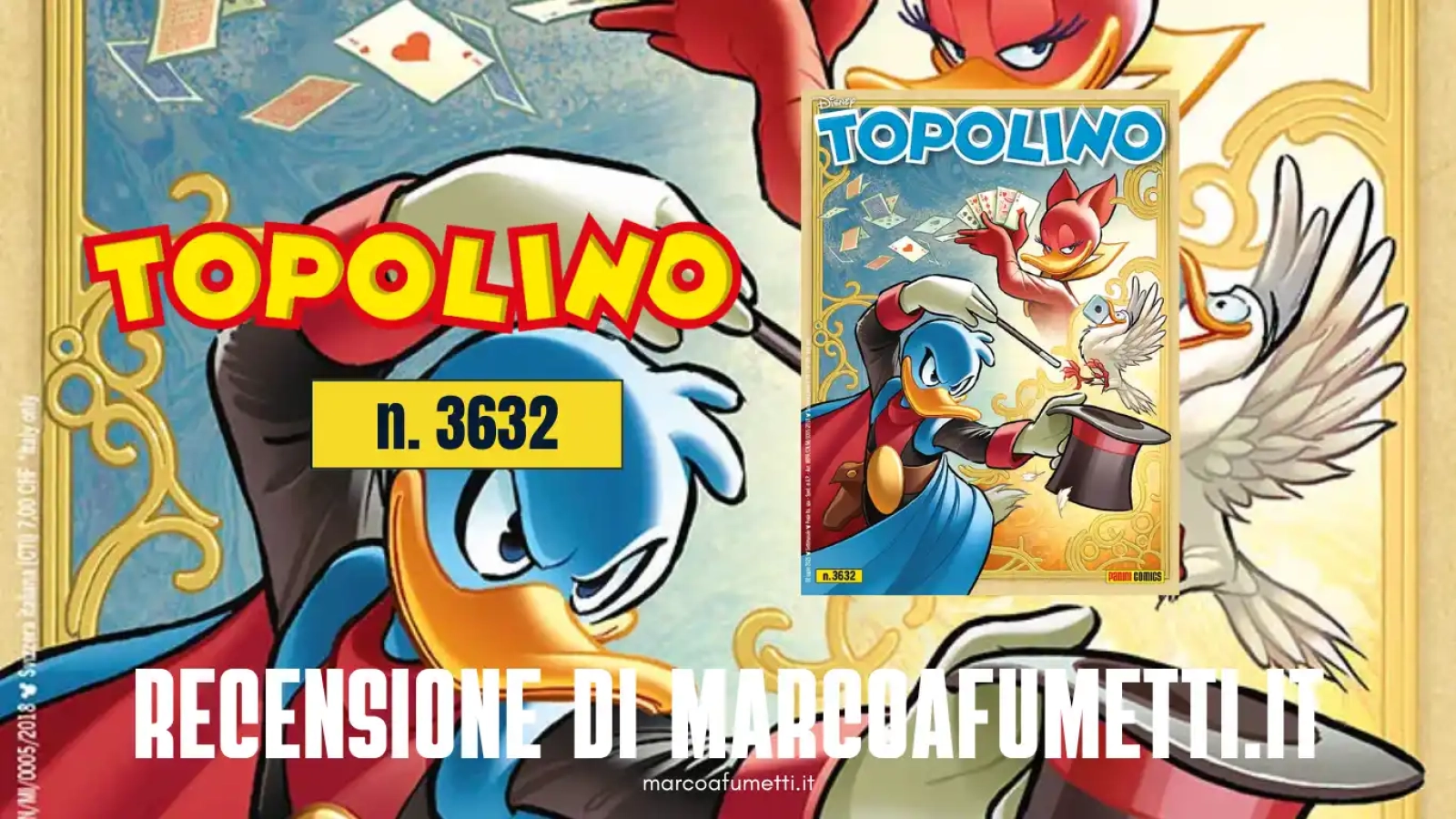 Topolino 3632 cover recensione