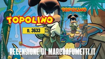 Topolino 3633 cover recensione