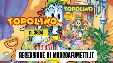 Topolino 3634 cover recensione