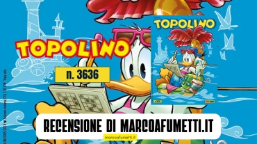Topolino 3636 cover recensione