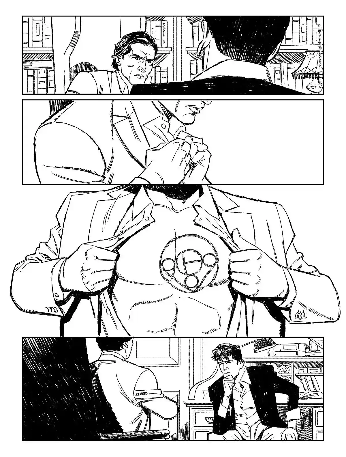 Dylan Dog 468 tavola 1