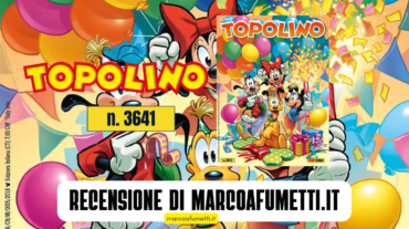 Topolino 3641 cover recensione