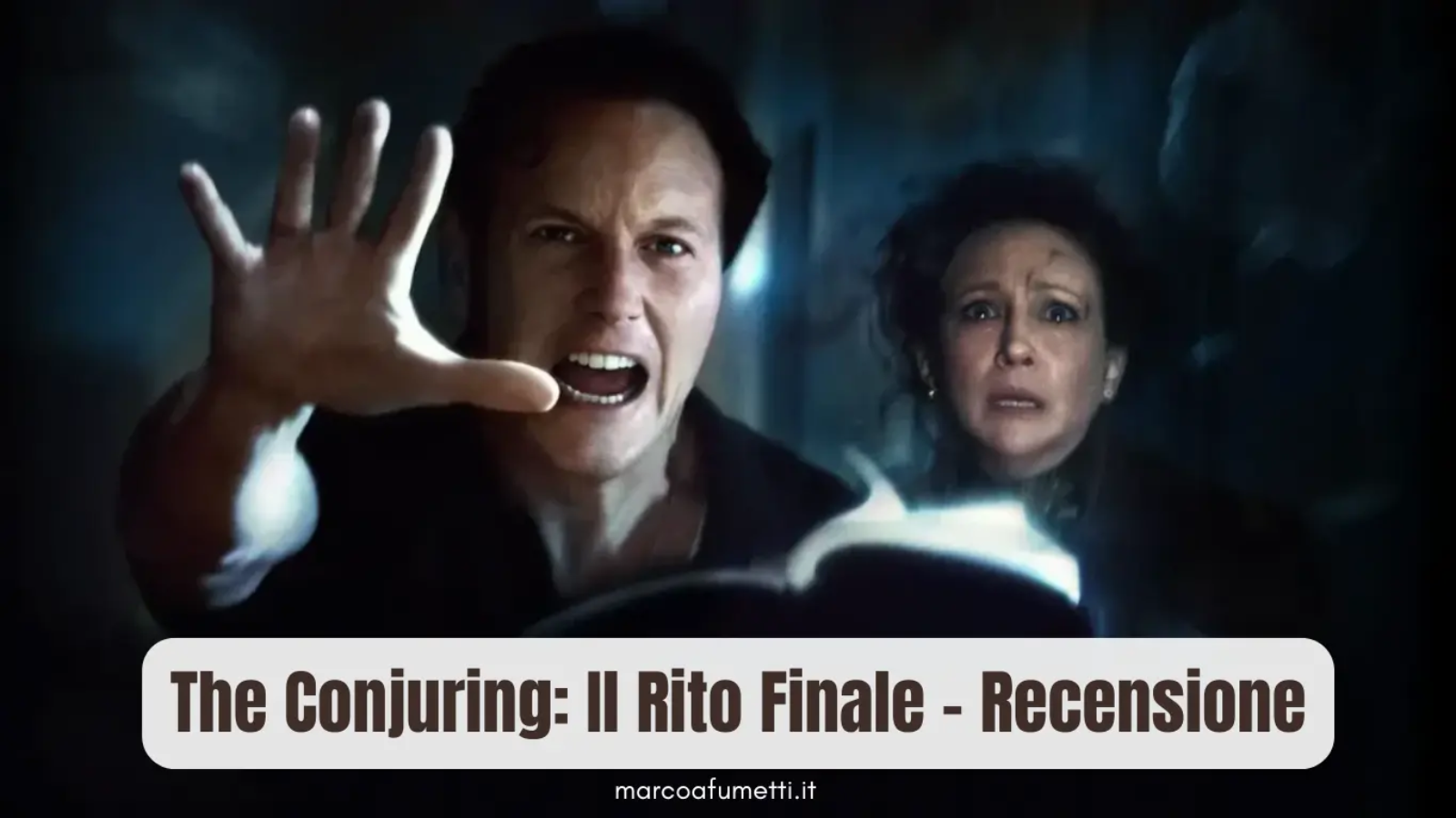 The Conjuring - Il rito finale cover recensione