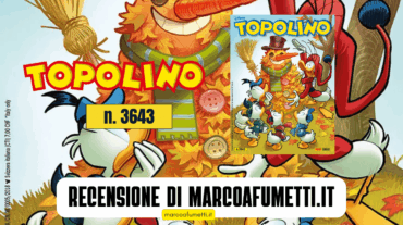 Topolino 3643 cover recensione