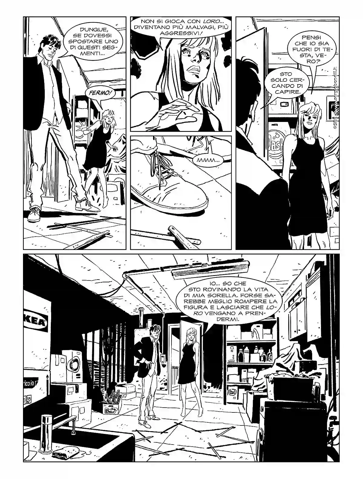 Dylan Dog 469 Trauma tavola 2