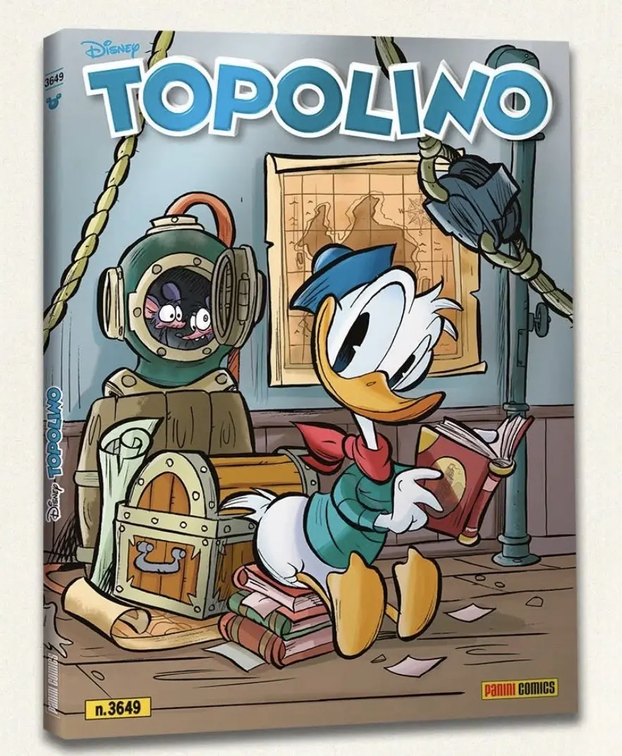 Topolino 3649 cover variant lucca comics