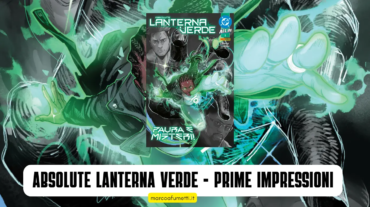 Absolute Lanterna Verde cover articolo