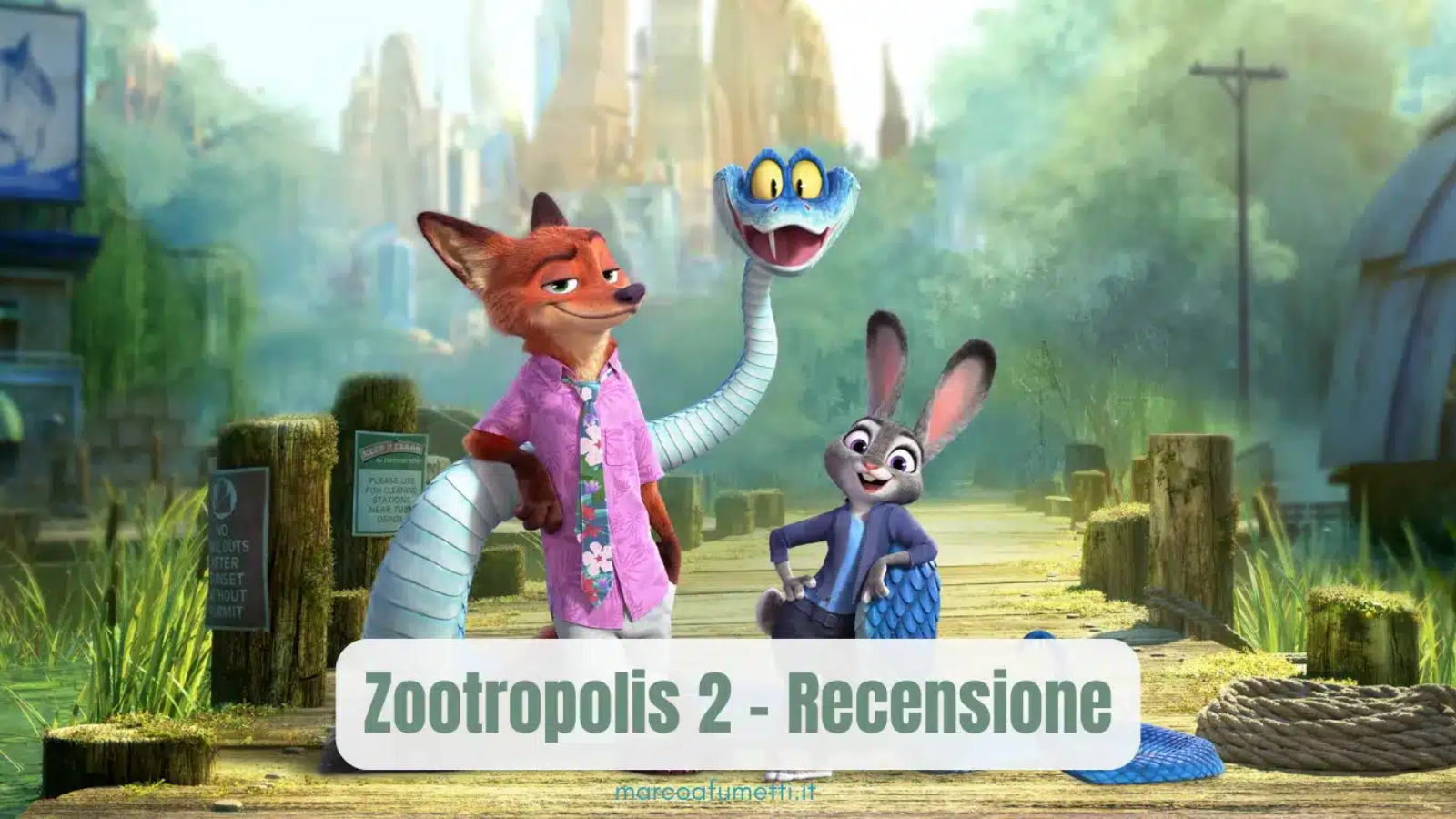 Zootropolis 2 cover recensione