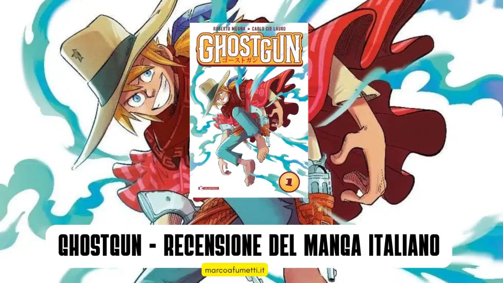 Ghostgun recensione manga cover