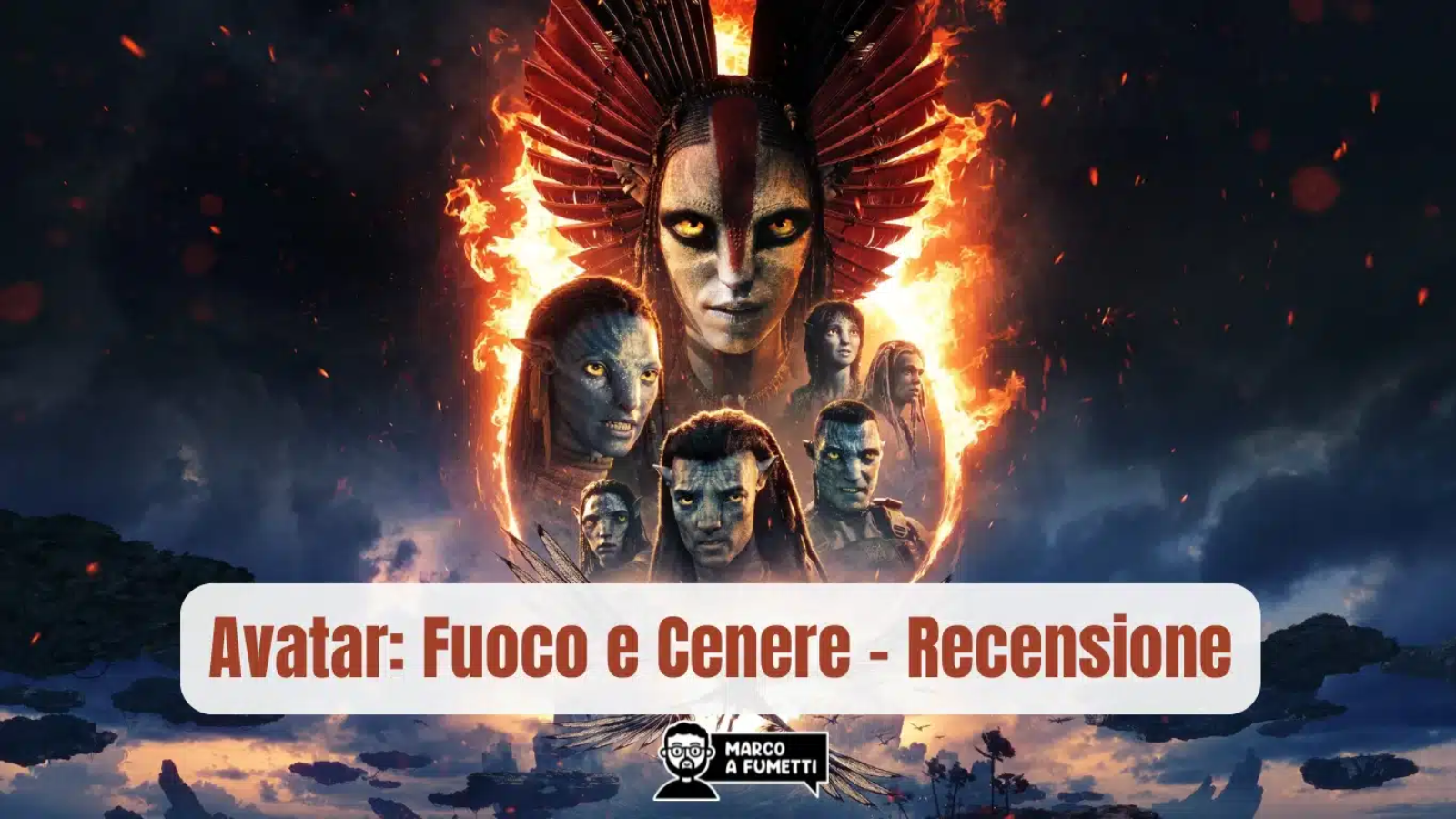 Avatar: Fuoco e Cenere cover recensione