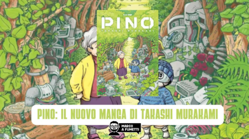 Pino manga Takashi Murakami coveer recensione