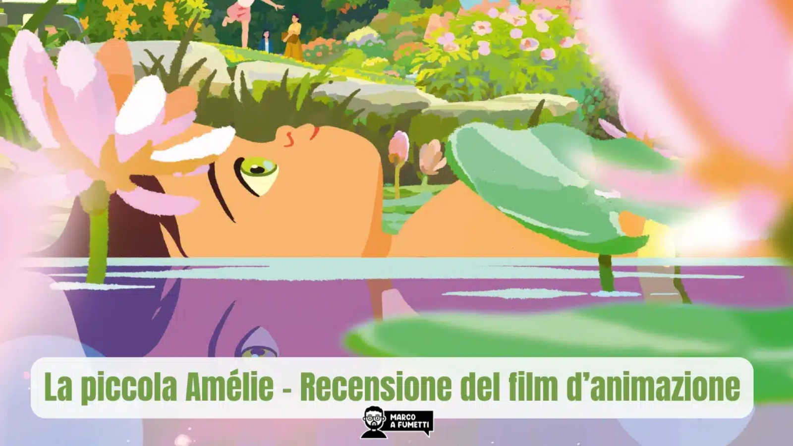Cover recensione de La piccola Amèlie