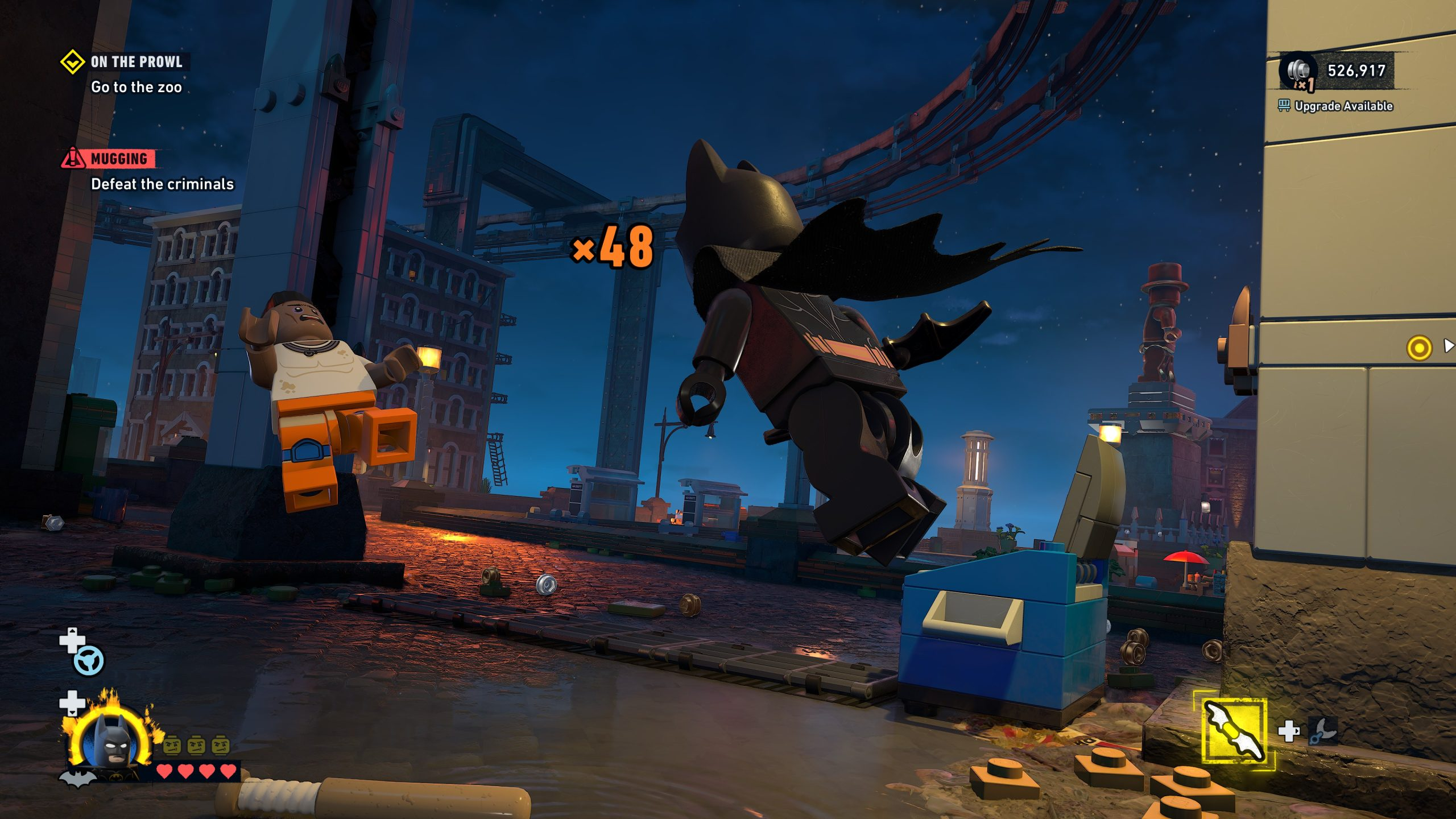 Combattimento in Lego Batman