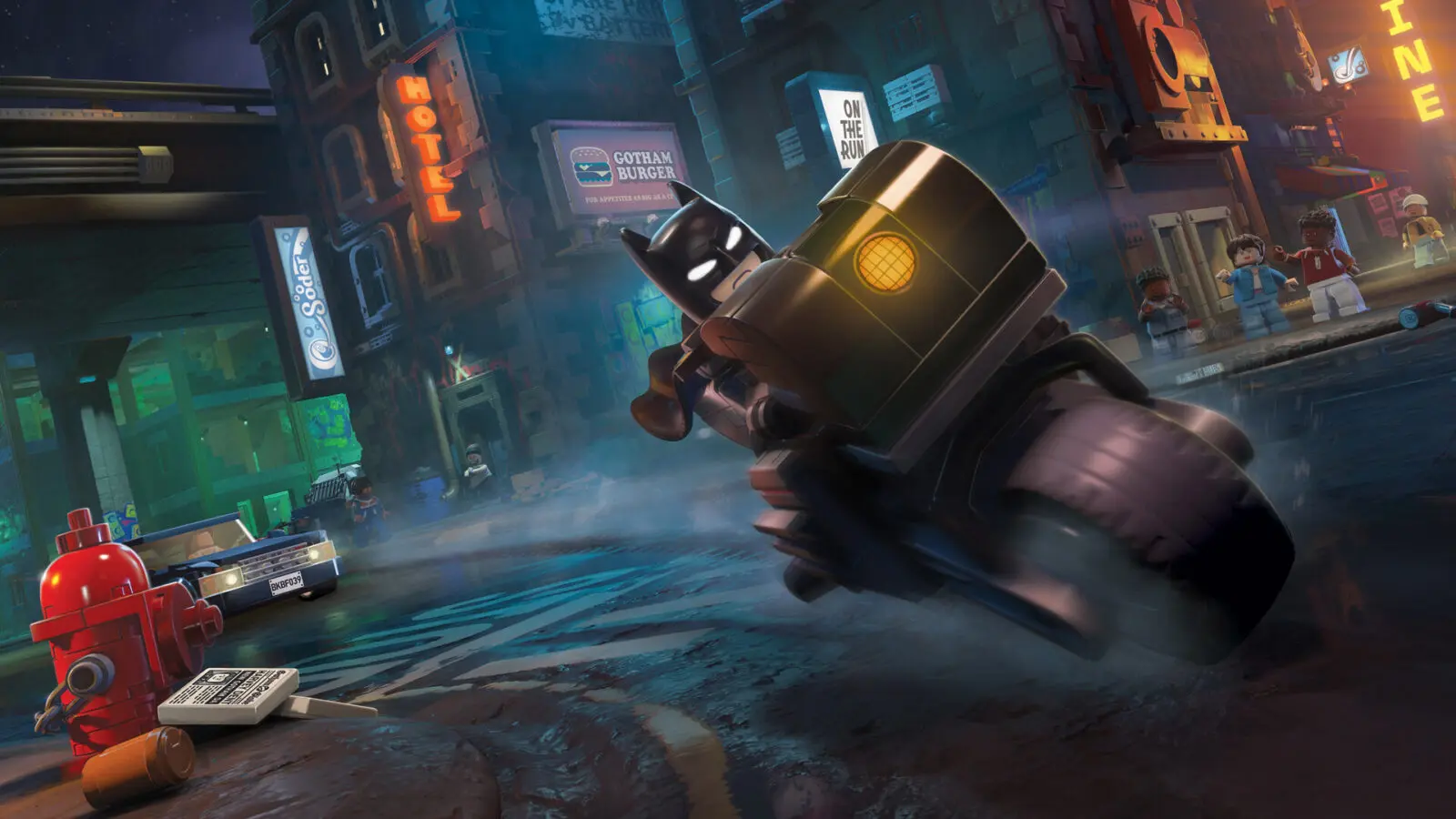 Moto in Lego Batman