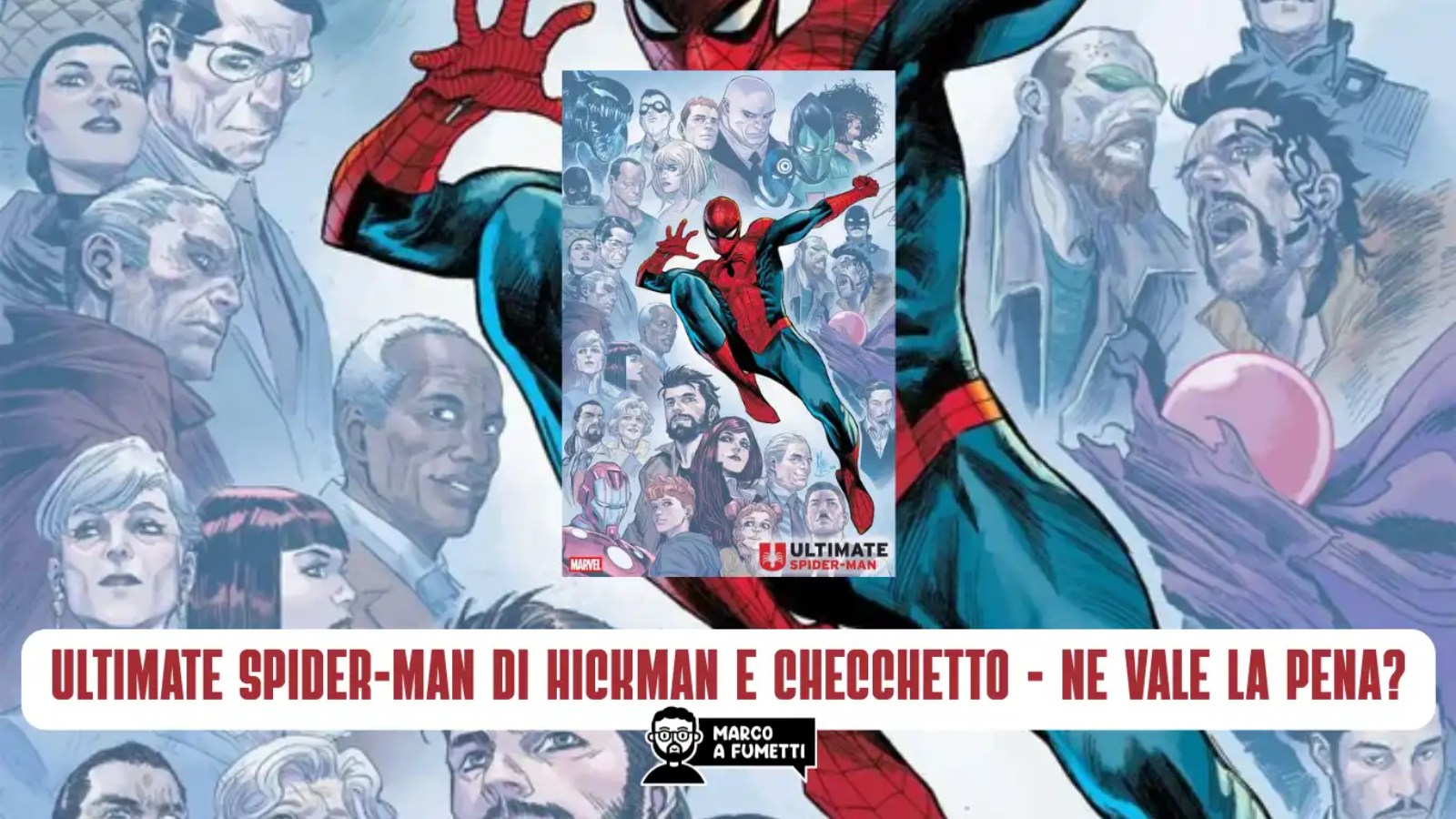 Ultimate Spiderman cover recensione