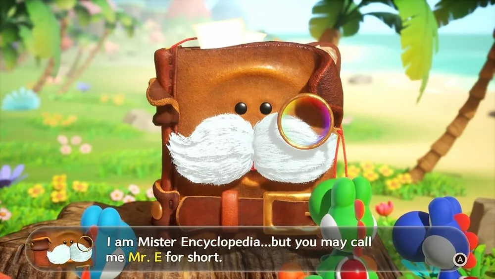 Mr. Enzo in Yoshi and the Mysterious Book