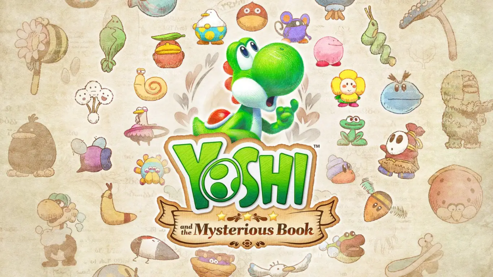 Yoshi and the Mysterious Book cover gioco