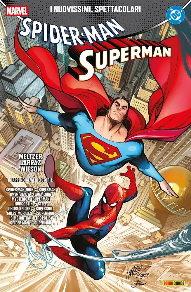 Spider-Man/Superman cover